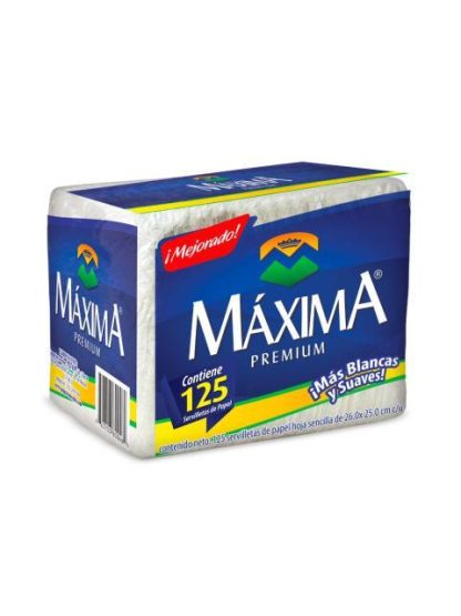 MAXIMA PREMIUM SERV CUADRADA 125 PZ