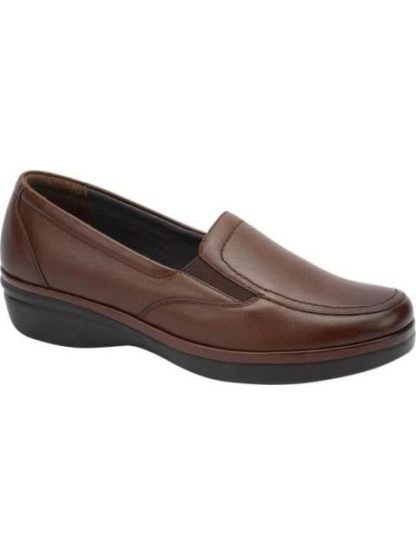 MOCASIN CHOCLO DE PIEL COGNAC CALZADO PAZSTOR - Image 2