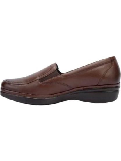 MOCASIN CHOCLO DE PIEL COGNAC CALZADO PAZSTOR - Image 5