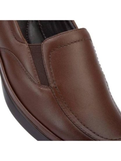 MOCASIN CHOCLO DE PIEL COGNAC CALZADO PAZSTOR - Image 6