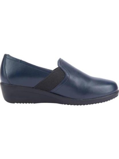 MOCASIN CONFORT CON ELASTICO AZUL MARINO SHOSH