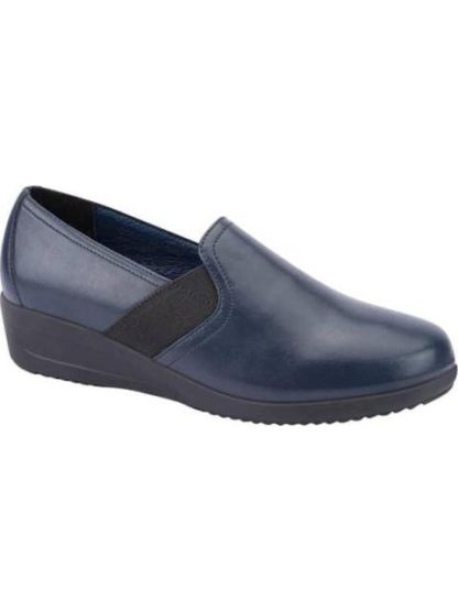 MOCASIN CONFORT CON ELASTICO AZUL MARINO SHOSH - Image 2