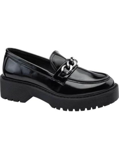 MOCASIN SUELA TRACK CON CADENA NEGRO VI LINE FASHION - Image 2