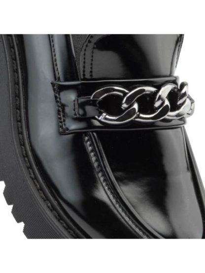 MOCASIN SUELA TRACK CON CADENA NEGRO VI LINE FASHION - Image 6