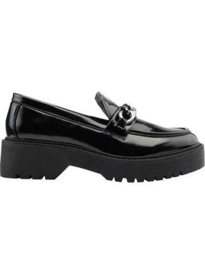 MOCASIN SUELA TRACK CON CADENA NEGRO VI LINE FASHION