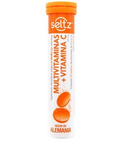 MULTIVITAMINAS VITAMINA C EFERVESCENTE 20 TAB SELTZ