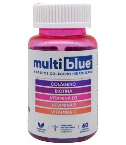 MULTIVITAMINICO MUJER 60 CAP MULTIBLUE