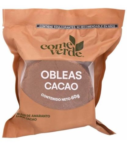 OBLEAS CACAO 60 G COME VERDE