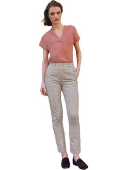 PANTALON DE VESTIR STRETCH CAFE HOLLY LAND