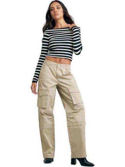 PANTALON JOGGER BEIGE HOLLY LAND