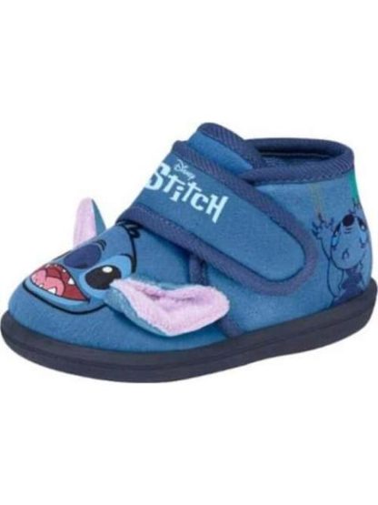 PANTUFLA BOTA STITCH AZUL DISNEY