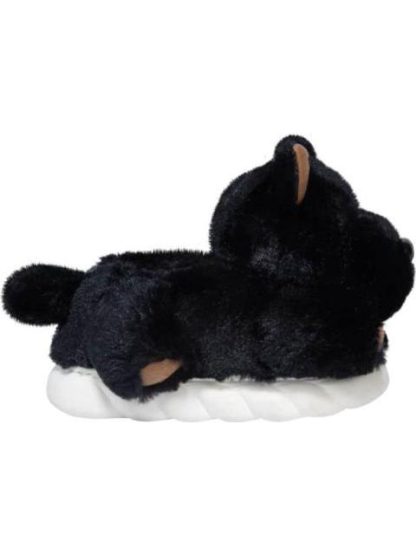 PANTUFLA PELUCHE PERRO NEGRO SCHATZ KIDS