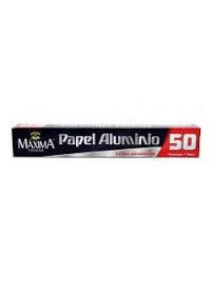 PAPEL ALUMINIO MAXIMA MOD. 50 270 GR