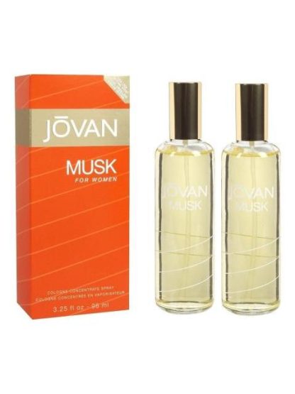 PAQUETE 2X1 JOVAN MUSK DAMA 96 ML COLOGNE SPRAY