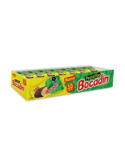 PASTELITO BOCADIN EXH 10 PZ DE 25 GR