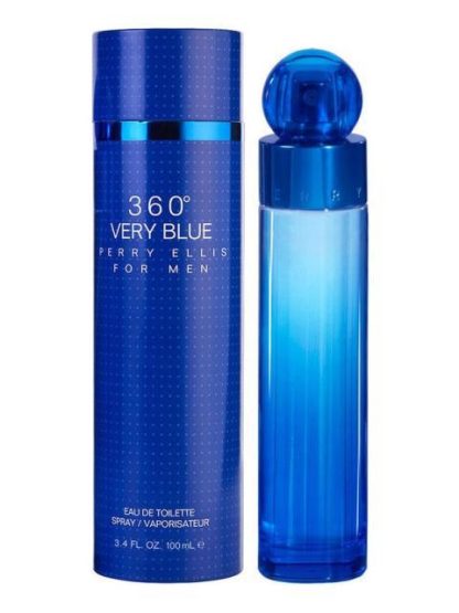 PERFUME 360 GRADOS VERY BLUE CAB 100 ML