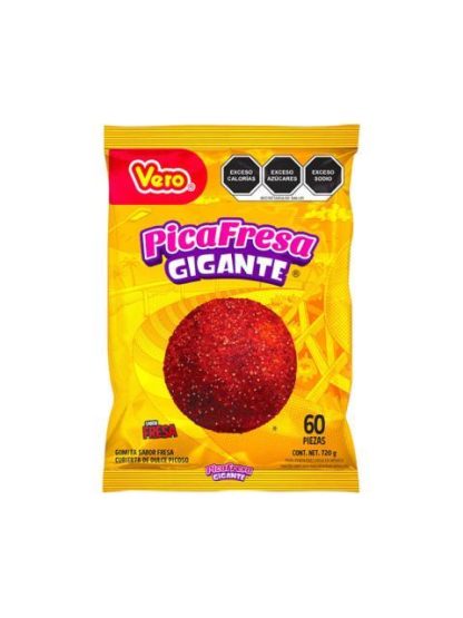 PICA FRESA DULCE ACIDITO GIGANTE BOLSA 720 GR