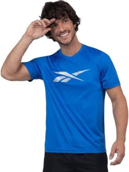 PLAYERA BASIC ATHLETE AZUL REEBOK - Image 2