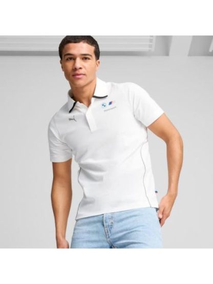 PLAYERA BMW MMS POLO BLANCO PUMA - Image 3