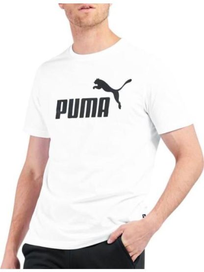 PLAYERA ESS LOGO BLANCO/NEGRO PUMA