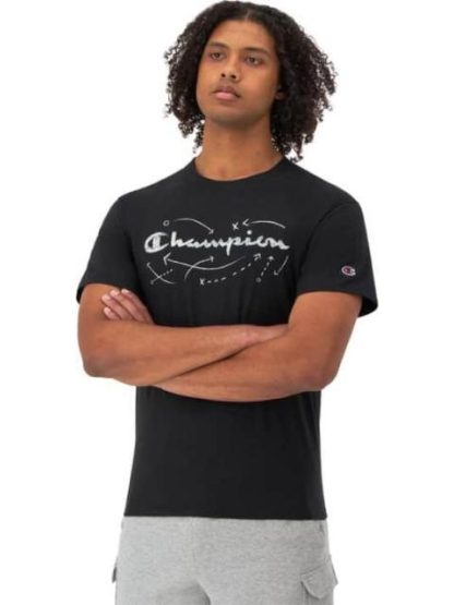 PLAYERA MANGA CORTA NEGRO CHAMPION