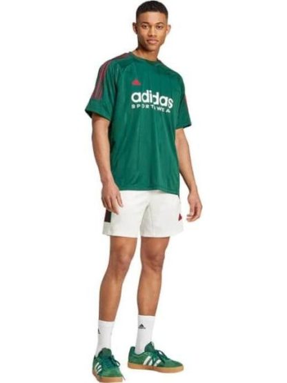 PLAYERA MANGA CORTA VERDE ADIDAS