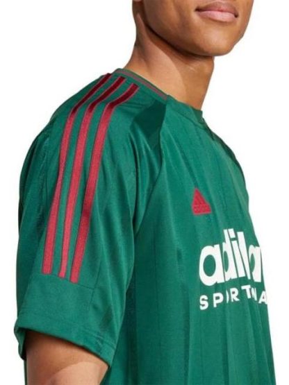 PLAYERA MANGA CORTA VERDE ADIDAS - Image 5