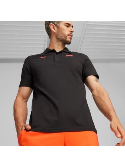 PLAYERA POLO MOTORSPORT NEGRO PUMA - Image 4