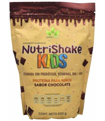 PROTEINA KIDS CHOCOLATE 600 G GREENWELL