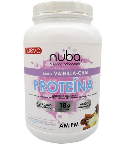 PROTEINA SABOR VAINILLA CHAI 1 KG NUBA