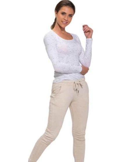 PANTS CINTURA REGULAR BEIGE LOVE TO LOUNGE - Image 4