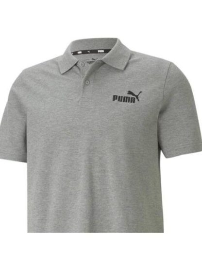 PLAYERA POLO ESS PIQUE GRIS PUMA - Image 4