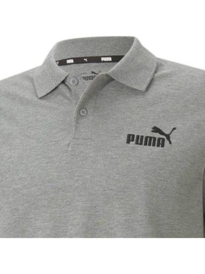 PLAYERA POLO ESS PIQUE GRIS PUMA - Image 5