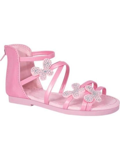 SANDALIA CASUAL CON MARIPOSAS ROSA VIVIS SHOES KIDS - Image 2