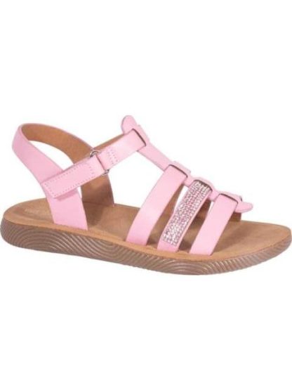 SANDALIA CON PEDRERIA ROSA VIVIS SHOES KIDS - Image 2