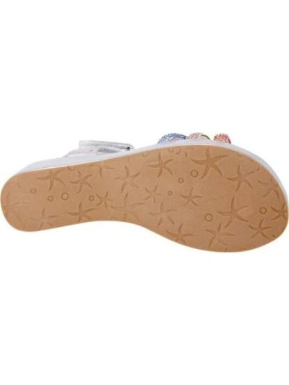 SANDALIA CON PIEDRAS PLATA VIVIS SHOES KIDS - Image 4