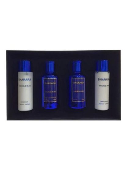 SET BHARARA DOUBLE BLEU 4 PZ UNISEX