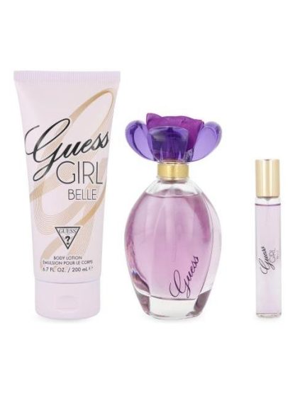 SET GUESS GIRL BELLE 3PZ 100ML EDT SPRAY