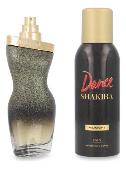 SET SHAKIRA DANCE MIDNIGHT 2PZ 80ML EDT SPRAY - MUJER