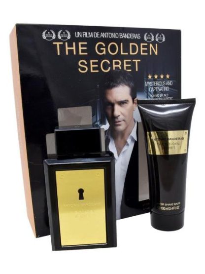 SET THE GOLDEN SECRET ANTONIO BANDERAS 2PZ - HOMBRE