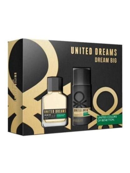 SET UNITED DREAMS DREAM BIG CABALLERO BENETTON 2 PZ