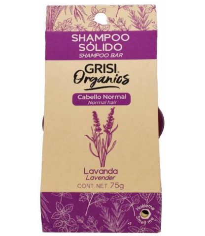 SHAMPOO SOLIDO LAVANDA 75 G GRISI