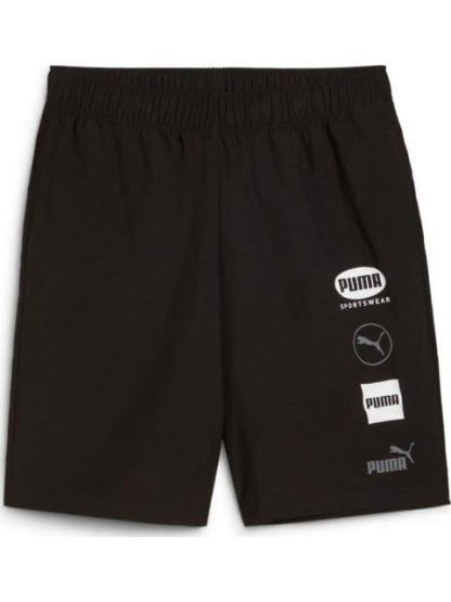 SHORT POWER GRAPHIC NEGRO PUMA