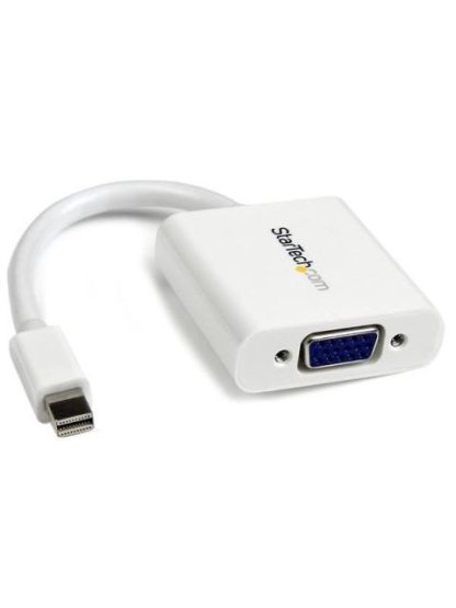 STARTECH  MDP2VGAW ADAPTADOR MINI DISPLAYPORT - VGA BLANCO