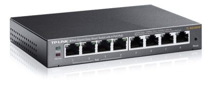 SWITCH TP-LINK GIGABIT ETHERNET TL-SG108PE EASY SMART POE 8 PUERTOS 10-100-1000MBPS (4X POE) 16 GBIT-S 4000 ENTRADAS - NO ADMINISTRABLE - Image 4