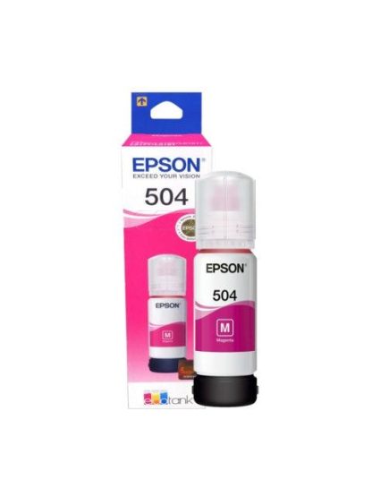 TANQUE DE TINTA EPSON T504 MAGENTA 70ML