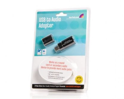 STARTECH  ICUSBAUDIOB ADAPTADOR DE AUDIO USB A - 2X 3.5MM NEGRO - Image 5