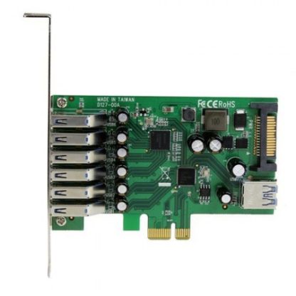 STARTECH  TARJETA PCI EXPRESS DE 7 PUERTOS USB 3.0 SATA 5 GBIT-S - Image 5