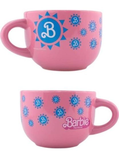 TARRO JUMBO DE CERAMICA LICENCIA 820ML ROSA BARBIE