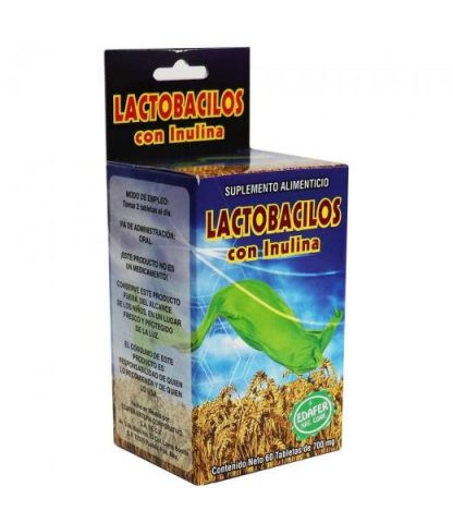 TBS. LACTOBACILOS C INULINA C 60 EDAFER NATURA